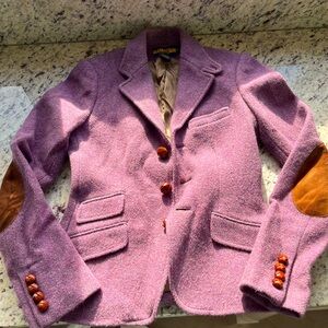 Ralph Lauren Christmas Wool Blazer Rugby